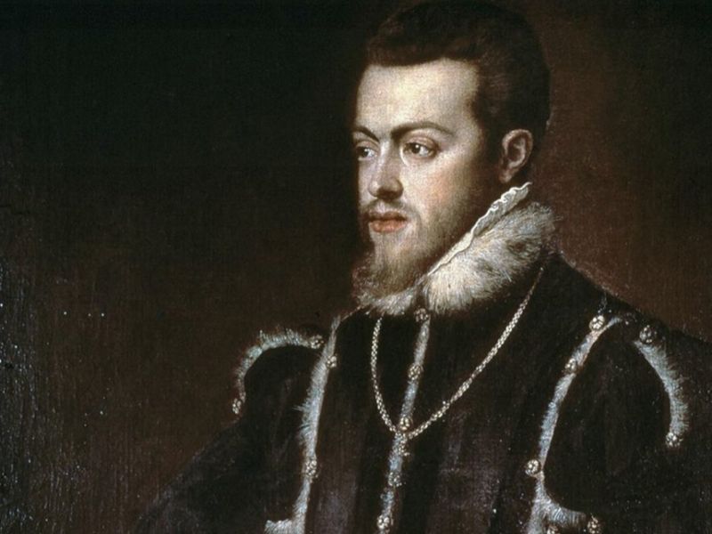 Felipe II, hijo de Carlos I de España y V de Alemania