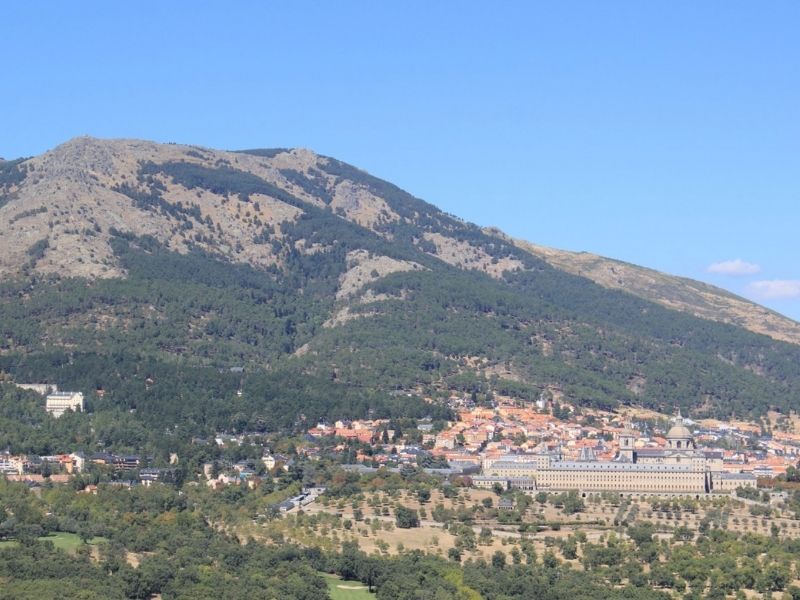 Vista panorámica desde la Silla de Felipe II