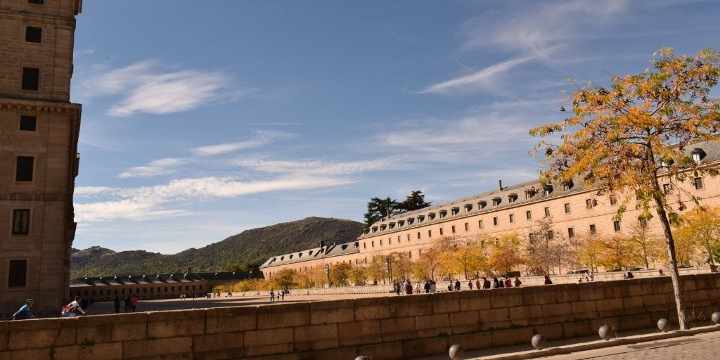 Felipe II residía en el Monasterio de El Escorial
